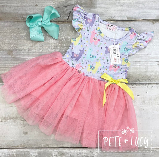 Pete+Lucy No Probllama Twirl Dress